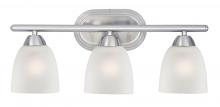 Maxim 11313FTSN - 3-Light Bath Vanity