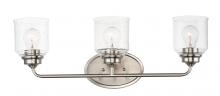 Maxim 12263CDSN - 3-Light Bath Vanity