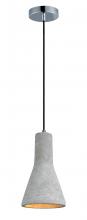 Maxim 12394GYPC - Crete-Single Pendant