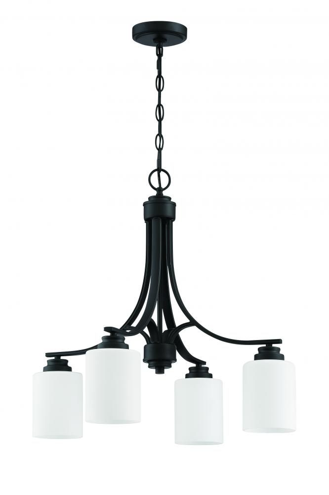 4-Light Down Chandelier