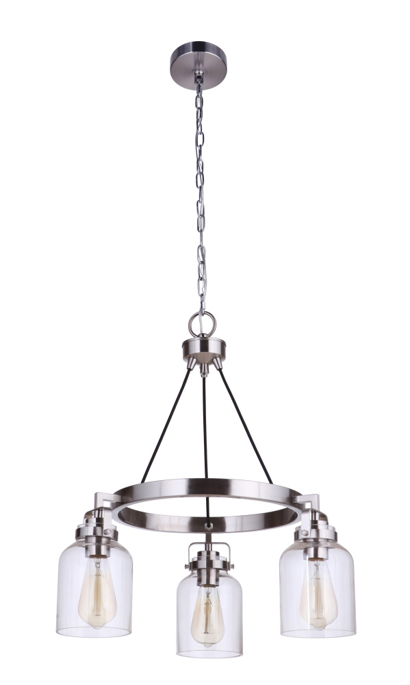 3-Light Chandelier