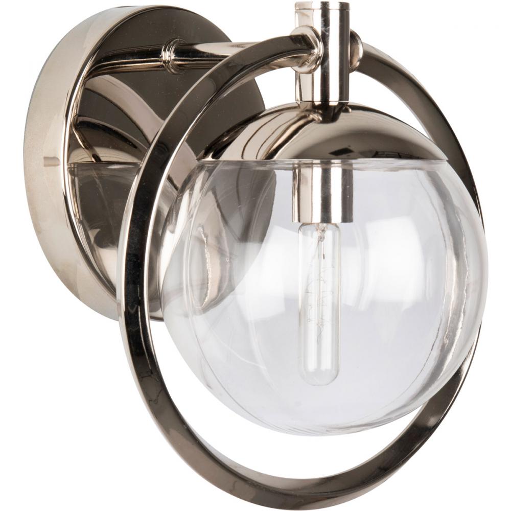 Piltz 1 Light Wall Sconce in Polished Nickel