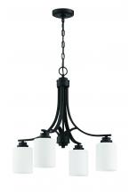 Craftmade 50524-FB-WG - 4-Light Down Chandelier