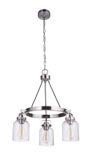 Craftmade 53623-BNK - 3-Light Chandelier