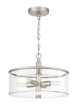 Craftmade 55654-SN - 4-Light Convertible Semi Flush