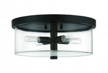 Craftmade 55684-FB - Hailie 4 Light Flushmount in Flat Black