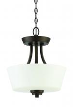 Craftmade 41952-ESP - 2-Light Convertible Semi Flush