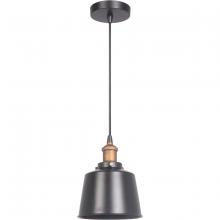 Craftmade P760MBKPAB1 - 1 Light Mini Pendant in Matte Black/Patina Aged Brass