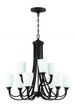 Craftmade 41929-ESP - Grace 9 Light Chandelier in Espresso