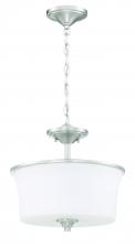 Craftmade 50452-BNK-WG - 2-Light Convertible Semi Flush