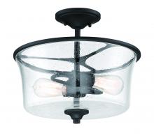 Craftmade 50452-FB - 2-Light Convertible Semi Flush