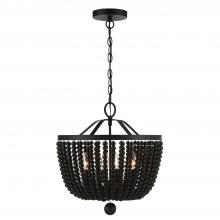Crystorama 604-MK - 4 Light Chandelier