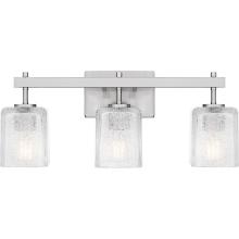 Quoizel BTH8622BN - Brenthouse 3-Light Brushed Nickel Bath Light