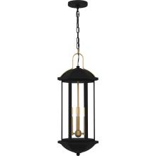 Quoizel CFD1510MBK - Crestfield 3-Light Matte Black Mini Pendant