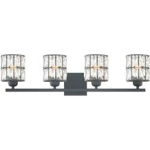 Quoizel GIB8630MBK - 4-Light Bath Vanity