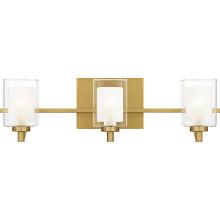 Quoizel KLT8603BRGLED - Kolt 3-Light Brushed Gold Bath Light