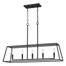 Quoizel PRC536MBK - 5-Light Island Chandelier