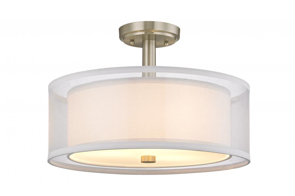 4 Light Semi Flush