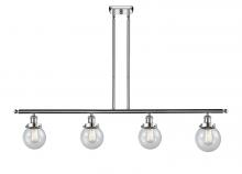 Innovations Lighting 916-4I-PC-G204-6 - Beacon - 4 Light - 48 inch - Polished Chrome - Stem Hung - Island Light