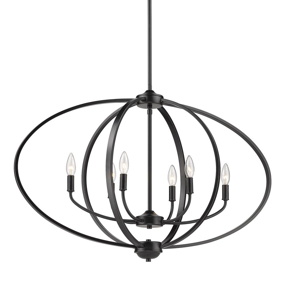 6-Light Linear Pendant