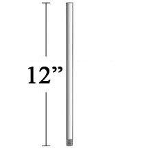 Minka-Aire DR512-WA - 12" Down Rod in Weathered Aluminum