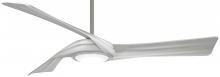 Minka-Aire F714L-BN/SL - Curl - LED 60" Ceiling Fan