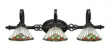 Toltec Company 163-DG-9375 - Bathroom Lighting