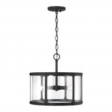 Capital 244931BI - 3 Light Dual Mount Pendant or Semi-Flush