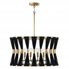 Capital 341161KP - 6 Light Pendant