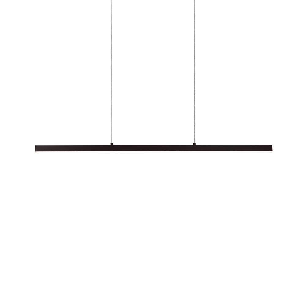 Vega 45-in Black LED Linear Pendant