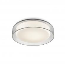 Kuzco Lighting Inc FM48610 - Aston 10-in Clear LED Flush Mount