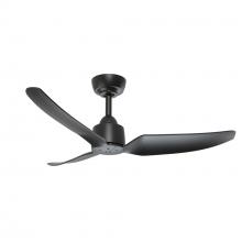 Kuzco Lighting Inc CF92942-MB - Hugo 42-in Matte Black FAN Ceiling Fan