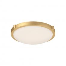 Kuzco Lighting Inc 501112BG-LED-5CCT - Floyd 13-in Brushed Gold LED Flush Mount