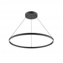 Kuzco Lighting Inc PD87136-BK-UNV-010 - Cerchio 36-in Black LED Pendant