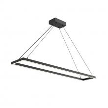 Kuzco Lighting Inc PD88548-BK-UNV-010 - Piazza 48-in Black LED Pendant