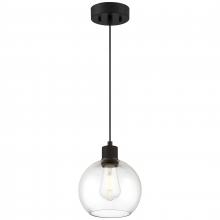 Access 63142LEDDLP-MBL/CLR - Burgundy LED Pendant