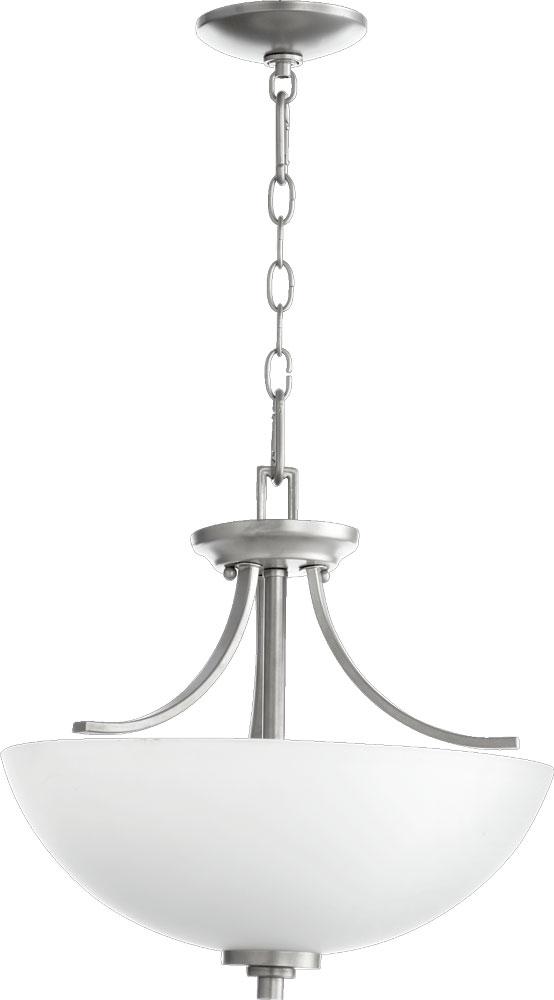 3-Light Convertible Semi Flush