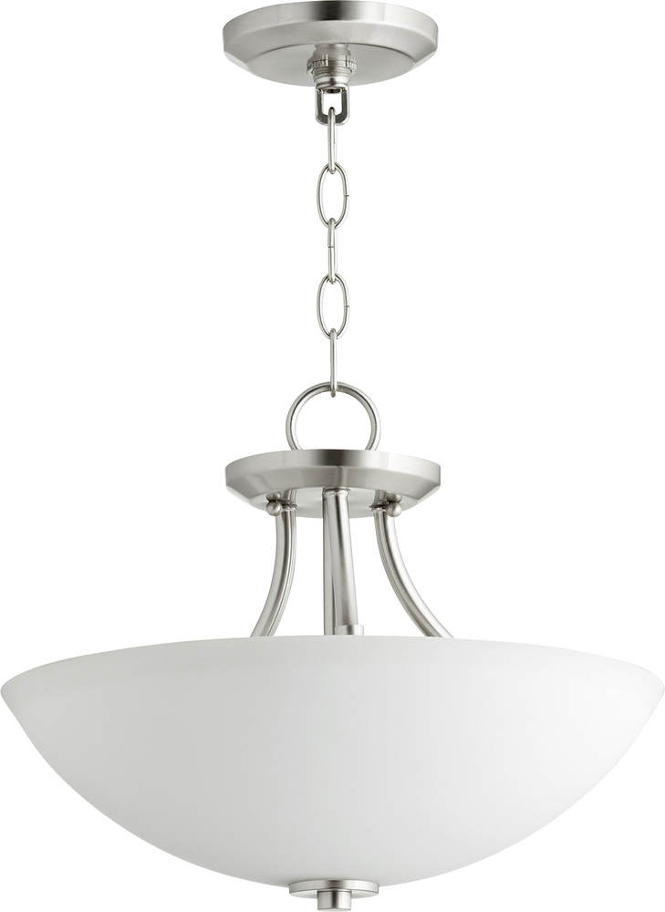 3-Light Convertible Semi Flush