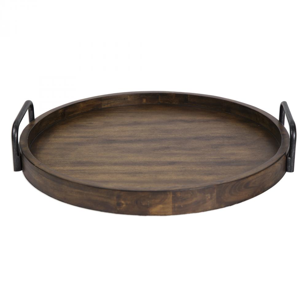 Uttermost Reine Round Wooden Tray