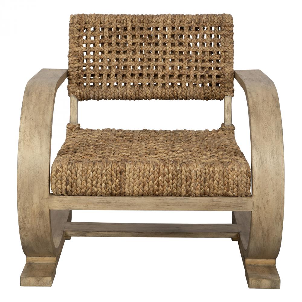 Uttermost Rehema Driftwood Accent Chair