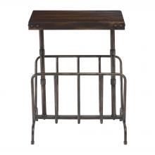 Uttermost 25326 - Sonora Industrial Magazine Accent Table