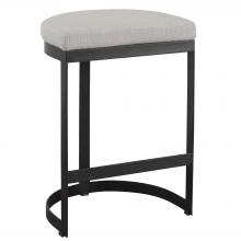 Uttermost 23591 - Uttermost Ivanna Black Iron Counter Stool