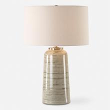 Uttermost 30412 - Strata Tan Glaze Table Lamp