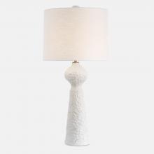 Uttermost 30511 - Uttermost Sonata Textured White Table Lamp