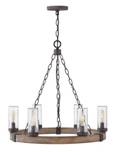 Hinkley 29206SQ-LL - Medium Single Tier Chandelier