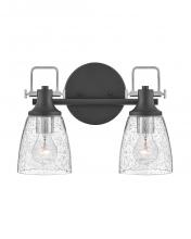 Hinkley 51272BK-CM - Small Two Light Vanity