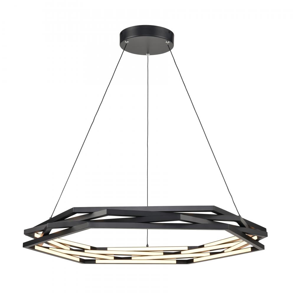 Catana 32'' Wide LED Pendant - Matte Black