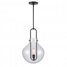 ELK Home 82303/1 - Monica 13'' Wide 1-Light Pendant - Matte Black